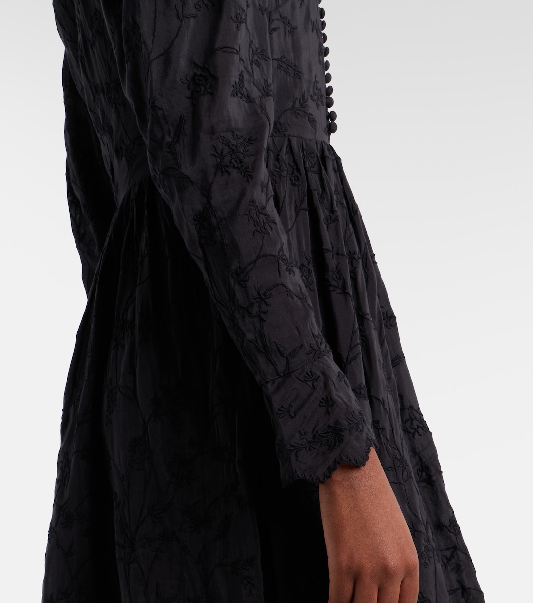 Zoen floral cotton and silk maxi dress | Isabel Marant