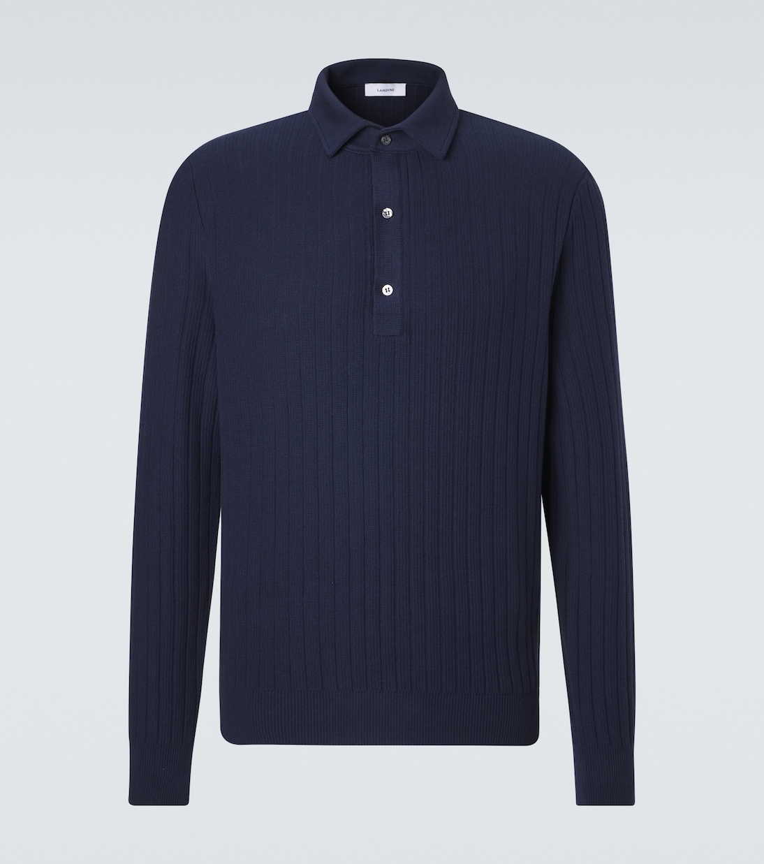 Cotton polo sweater | Lardini