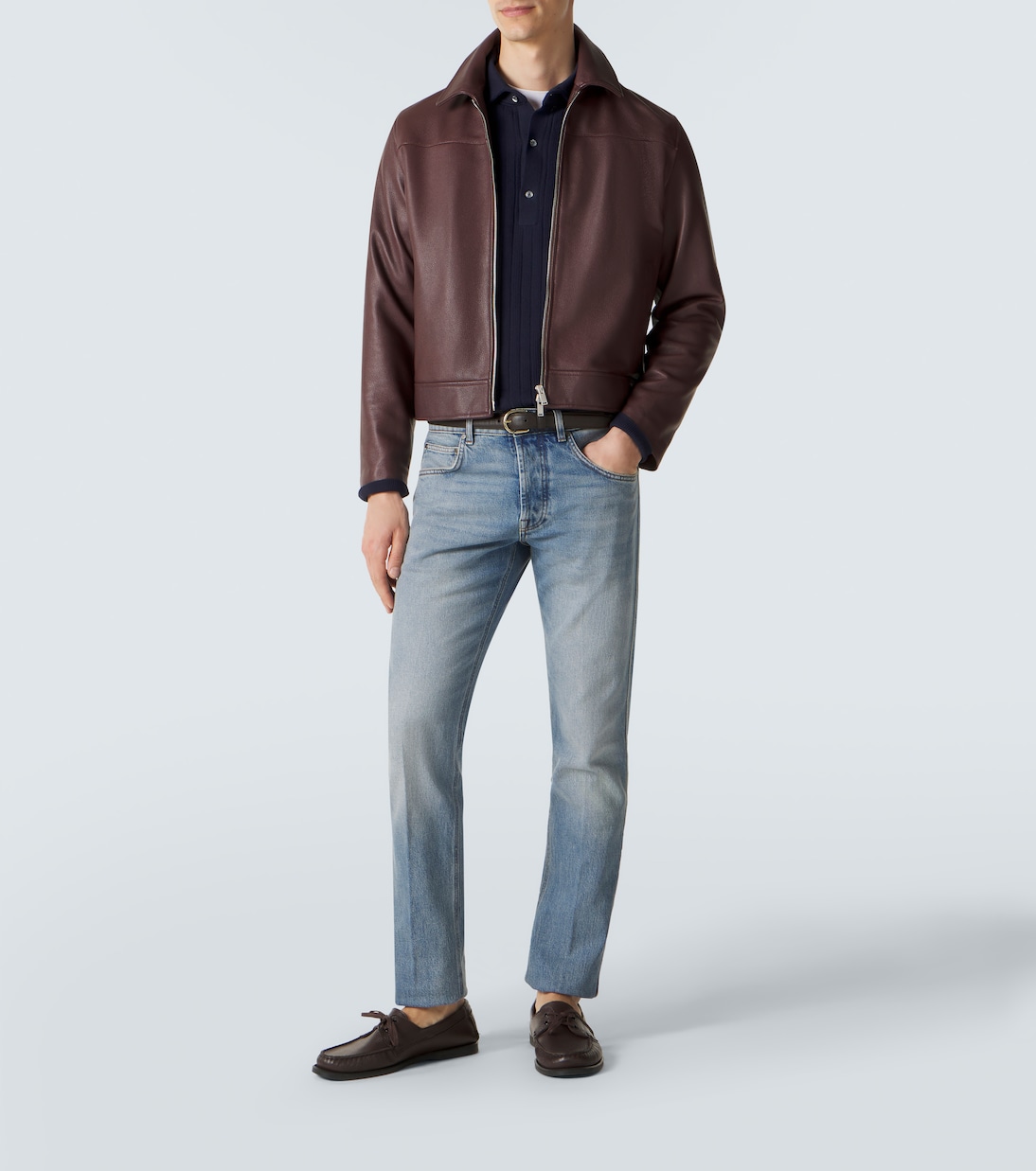 Cotton polo sweater | Lardini