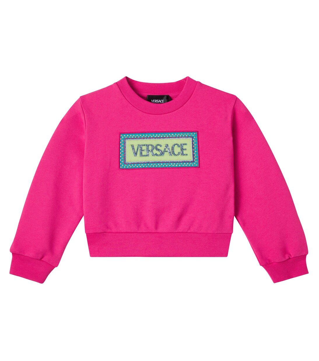 Baby Sweatshirt aus Baumwoll-Jersey | Versace Kids