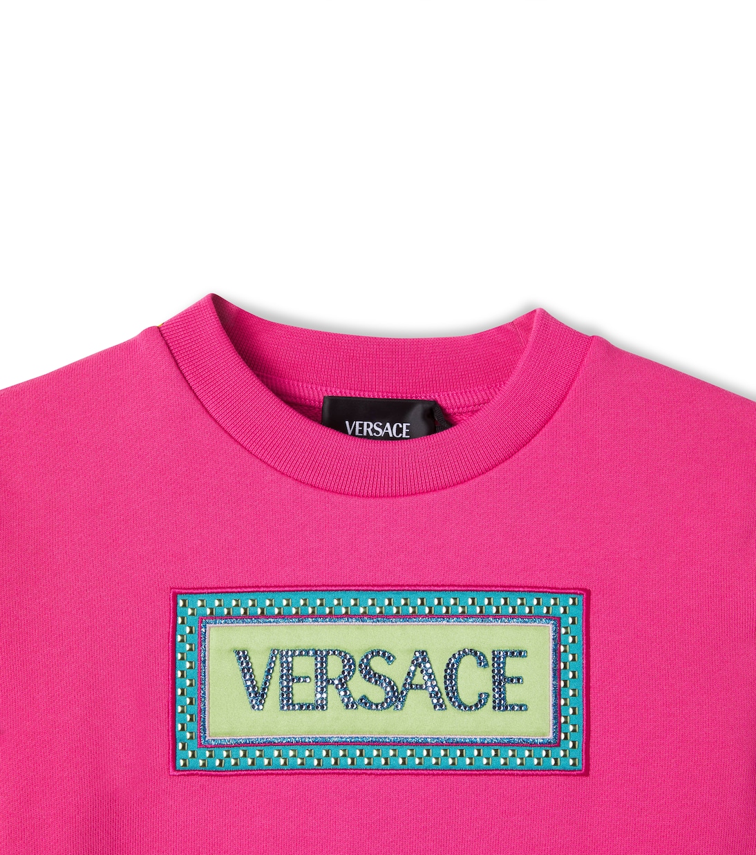 Baby Sweatshirt aus Baumwoll-Jersey | Versace Kids