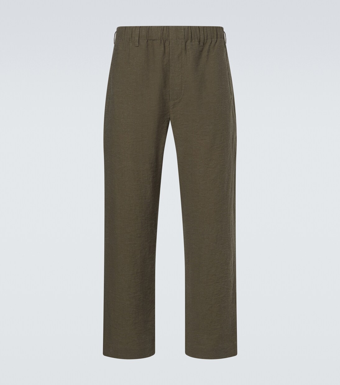 Mid-rise straight pants | Commas