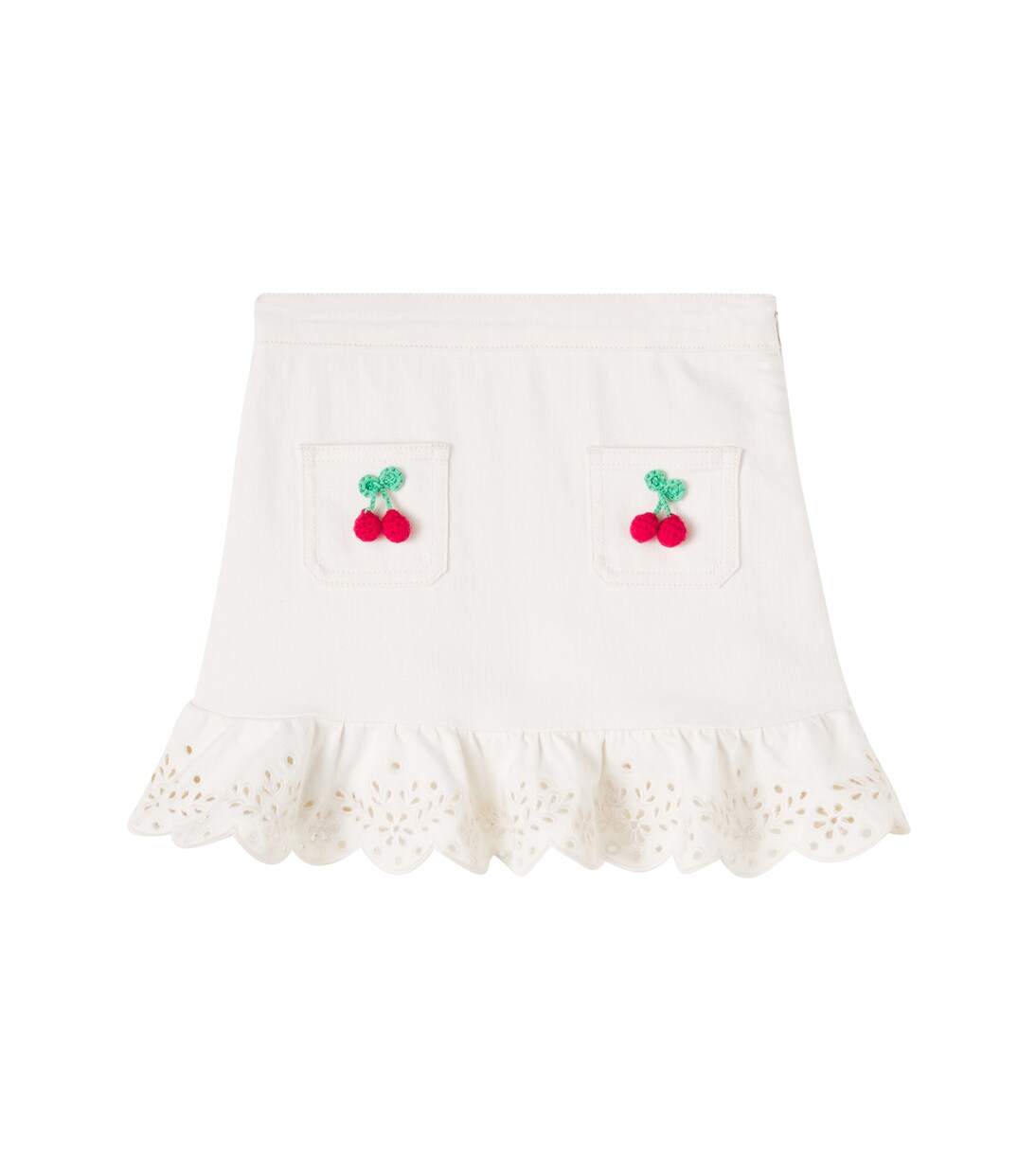 Jupe en jean à ornements | Self-Portrait Kids