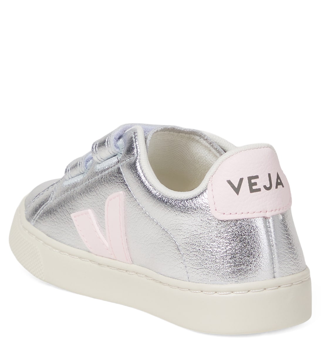 Baskets Esplar en cuir métallisé | Veja Kids