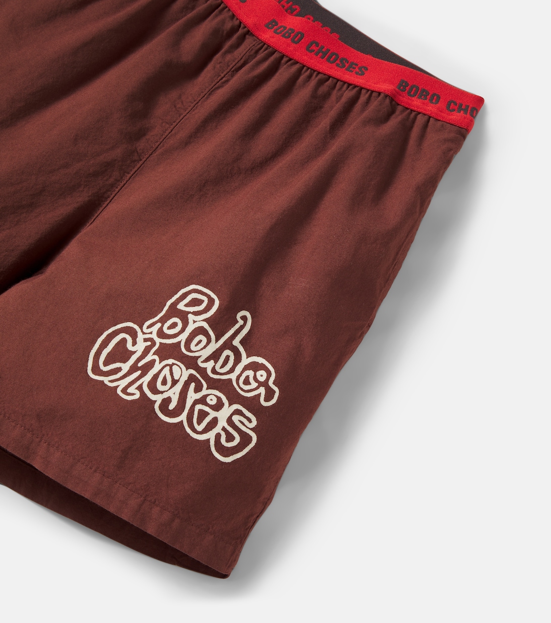 Logo cotton shorts | Bobo Choses