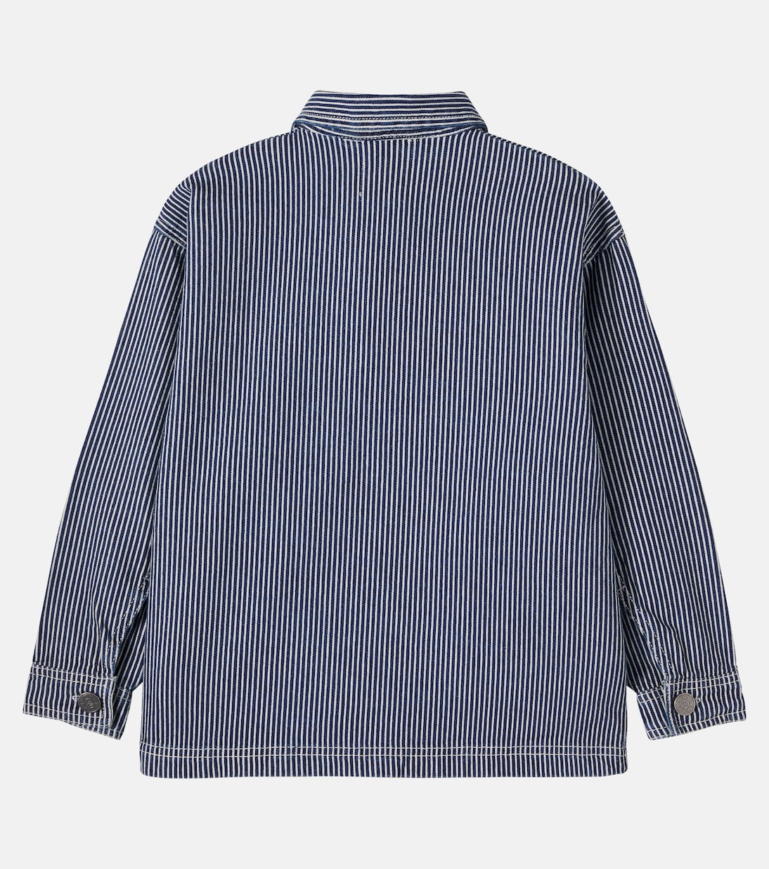 Cole striped cotton canvas jacket | Wheat