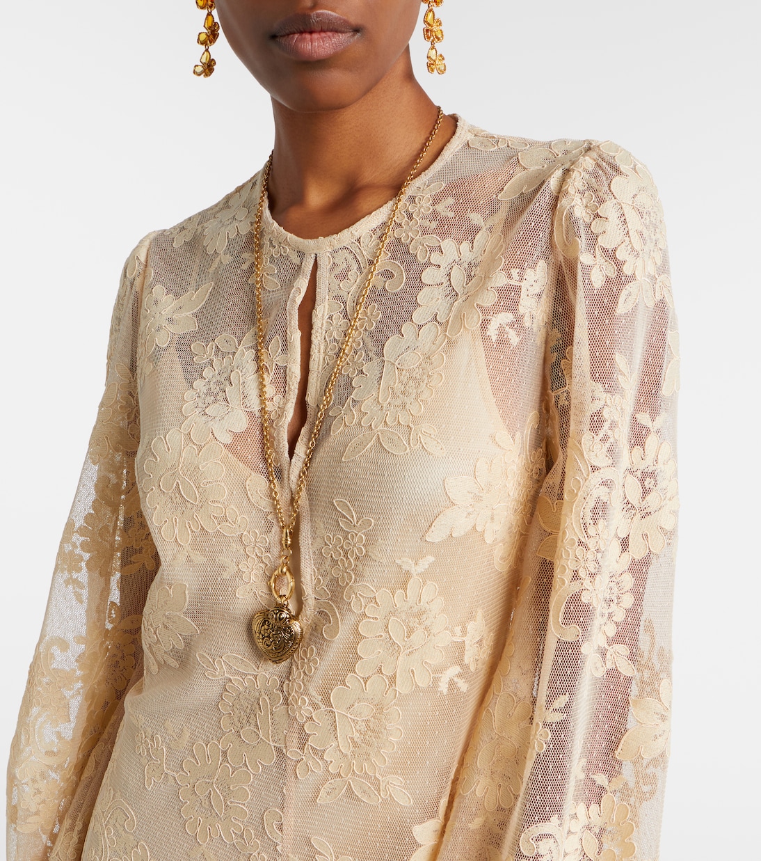 Como lace maxi dress | Zimmermann