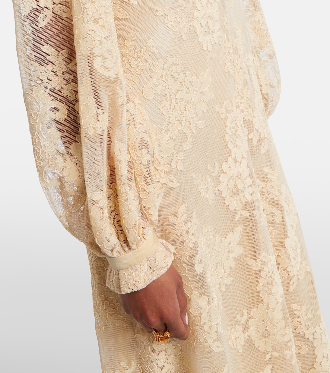 Como lace maxi dress | Zimmermann