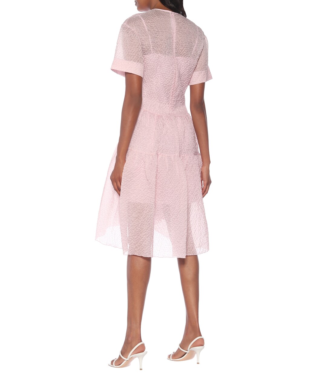 Abito in cloqué di misto seta | Victoria Victoria Beckham