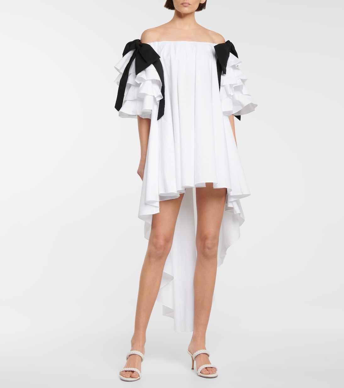 Fiona cotton-blend poplin minidress | Caroline Constas