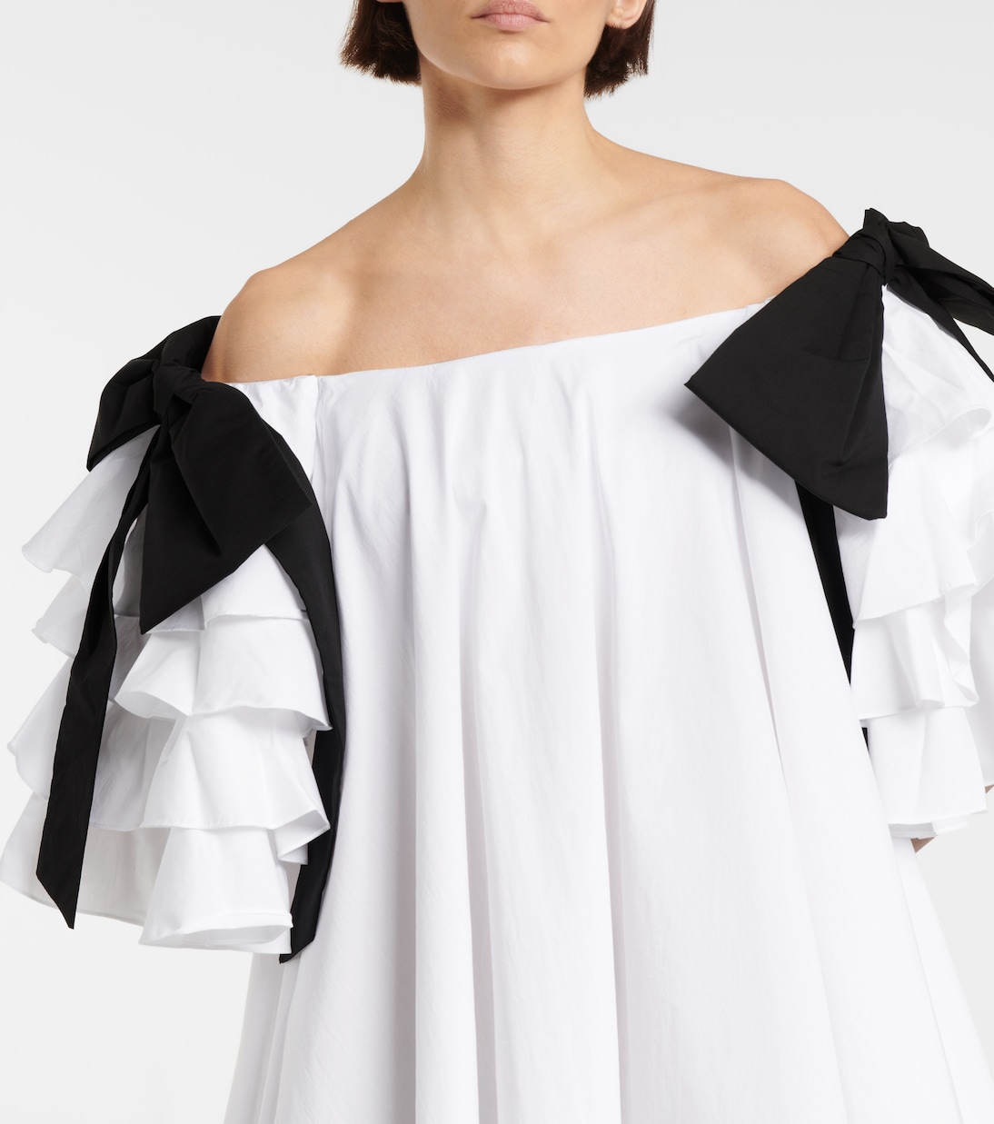 Fiona cotton-blend poplin minidress | Caroline Constas