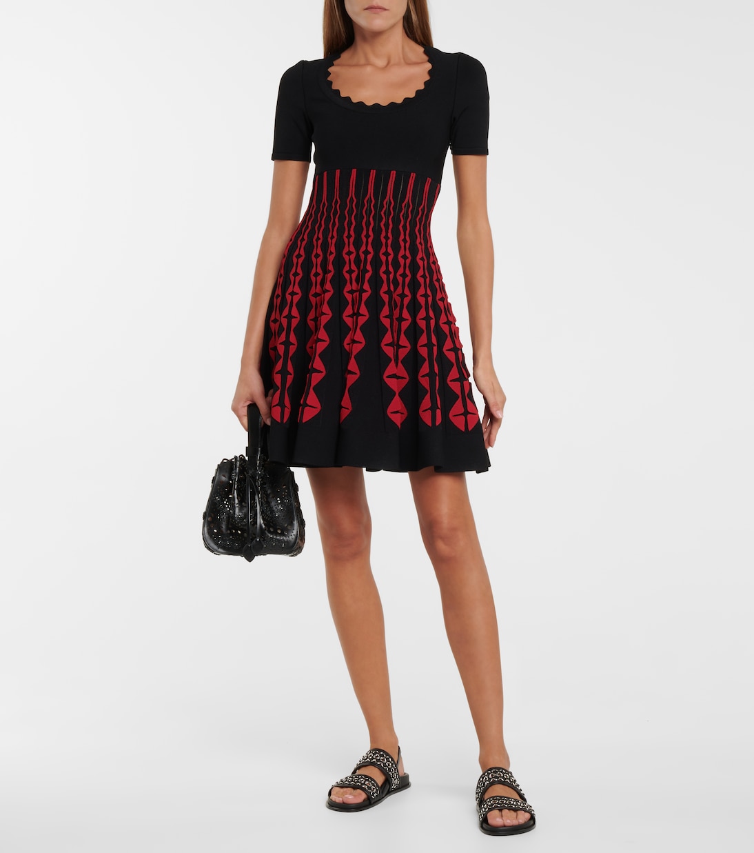 Sandali slingback in pelle | Alaïa