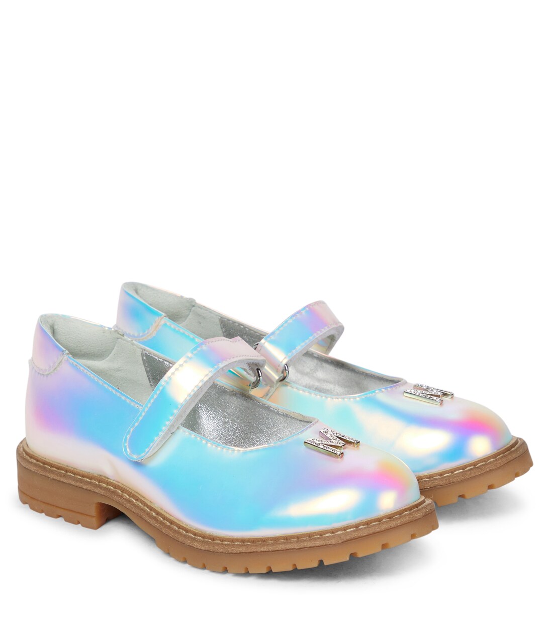 Ballerine in vernice con cristalli | Monnalisa