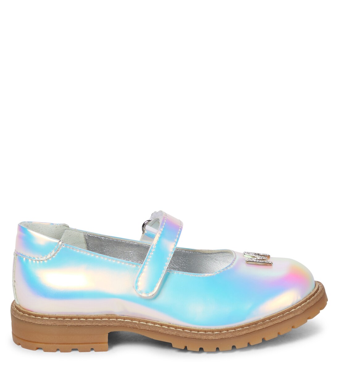 Ballerine in vernice con cristalli | Monnalisa