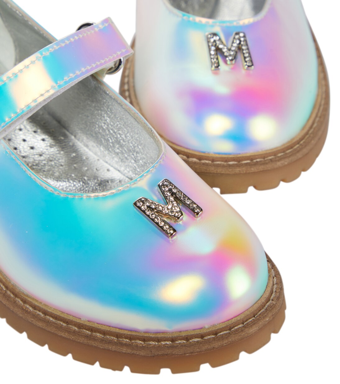 Ballerine in vernice con cristalli | Monnalisa
