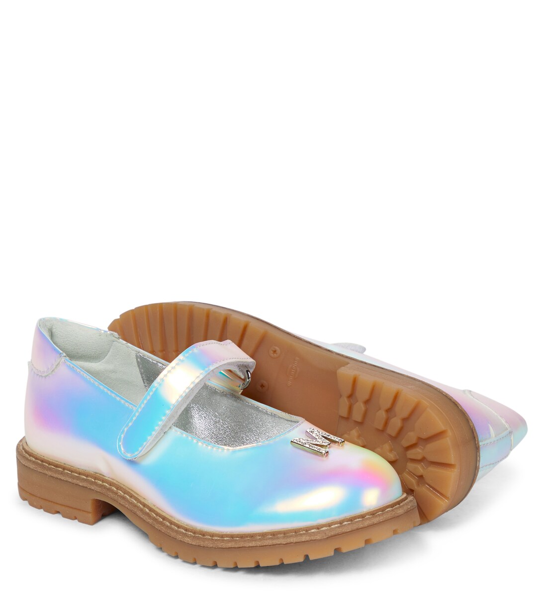 Ballerine in vernice con cristalli | Monnalisa