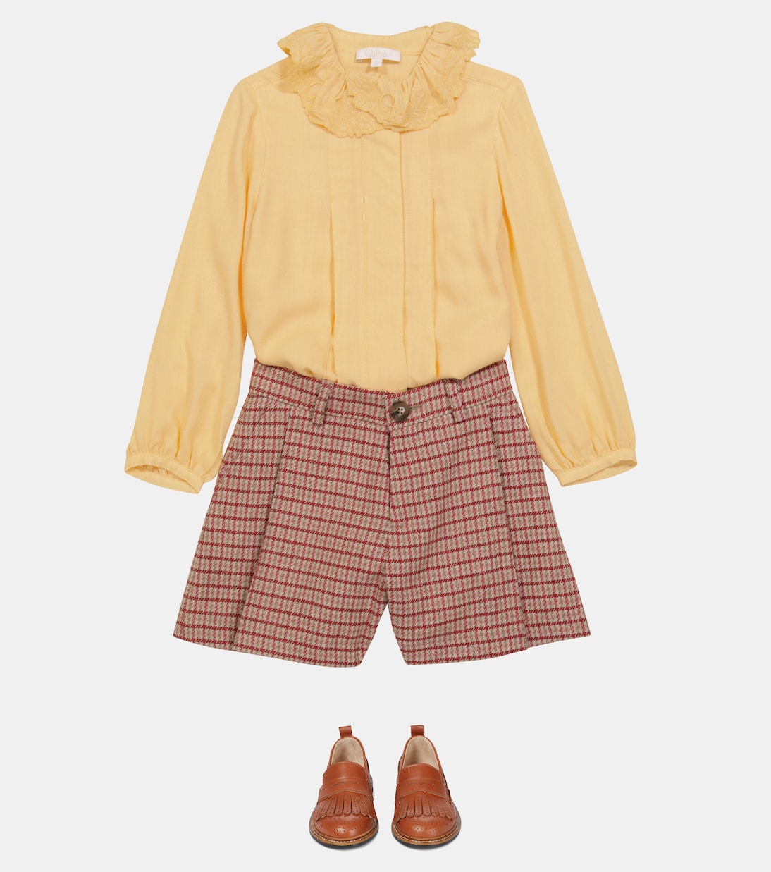 Shorts aus einem Wollgemisch | Chloé Kids