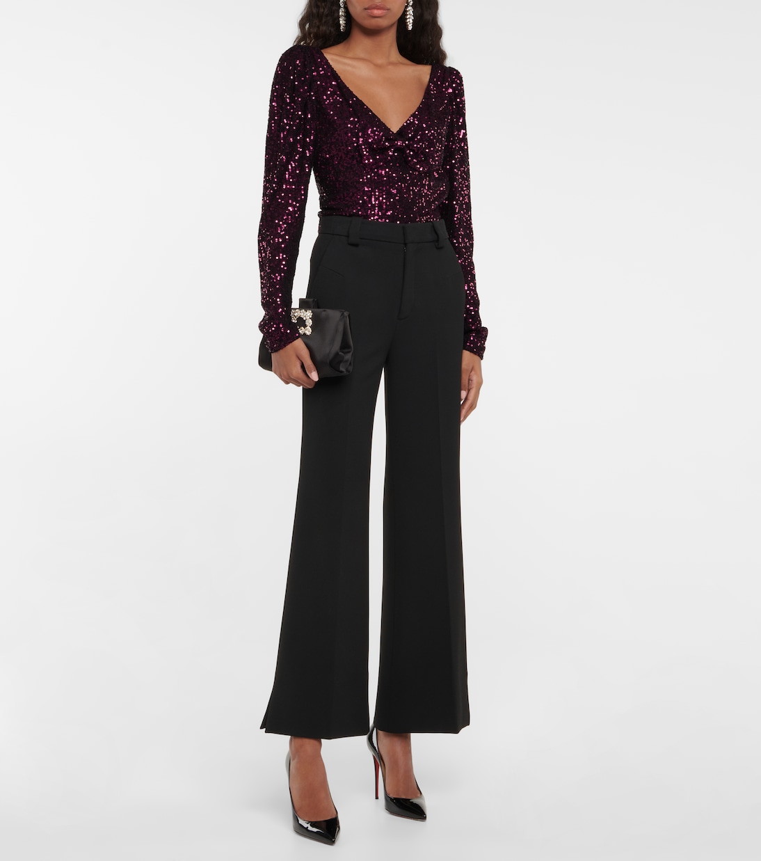 Top Taylor mit Pailletten | Caroline Constas