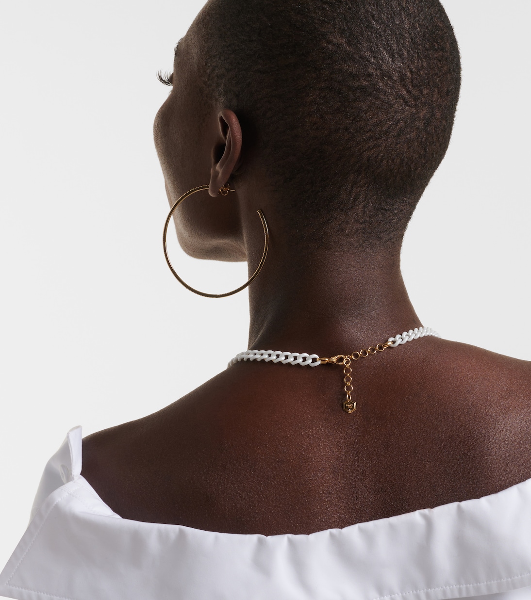 Pavé Medium 18kt gold chain necklace with diamonds | Shay Jewelry
