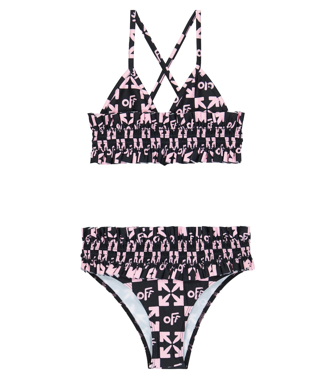 Bedruckter Bikini aus Jersey | Off-White Kids