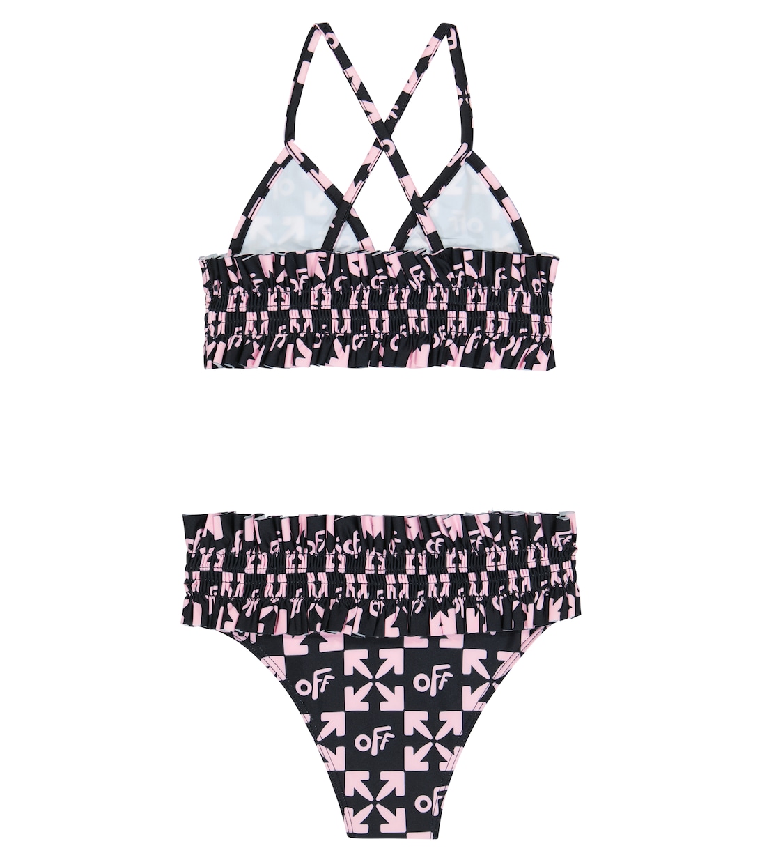 Bedruckter Bikini aus Jersey | Off-White Kids