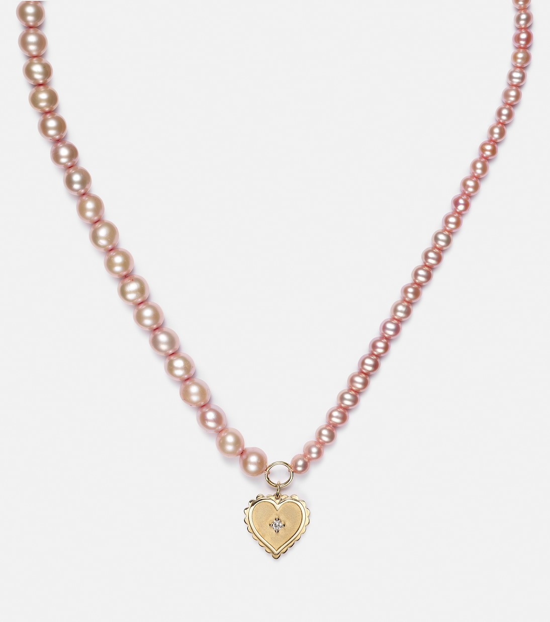 Collana in oro 14kt SYDNEY EVAN con perle eleganti per giovani moderni
