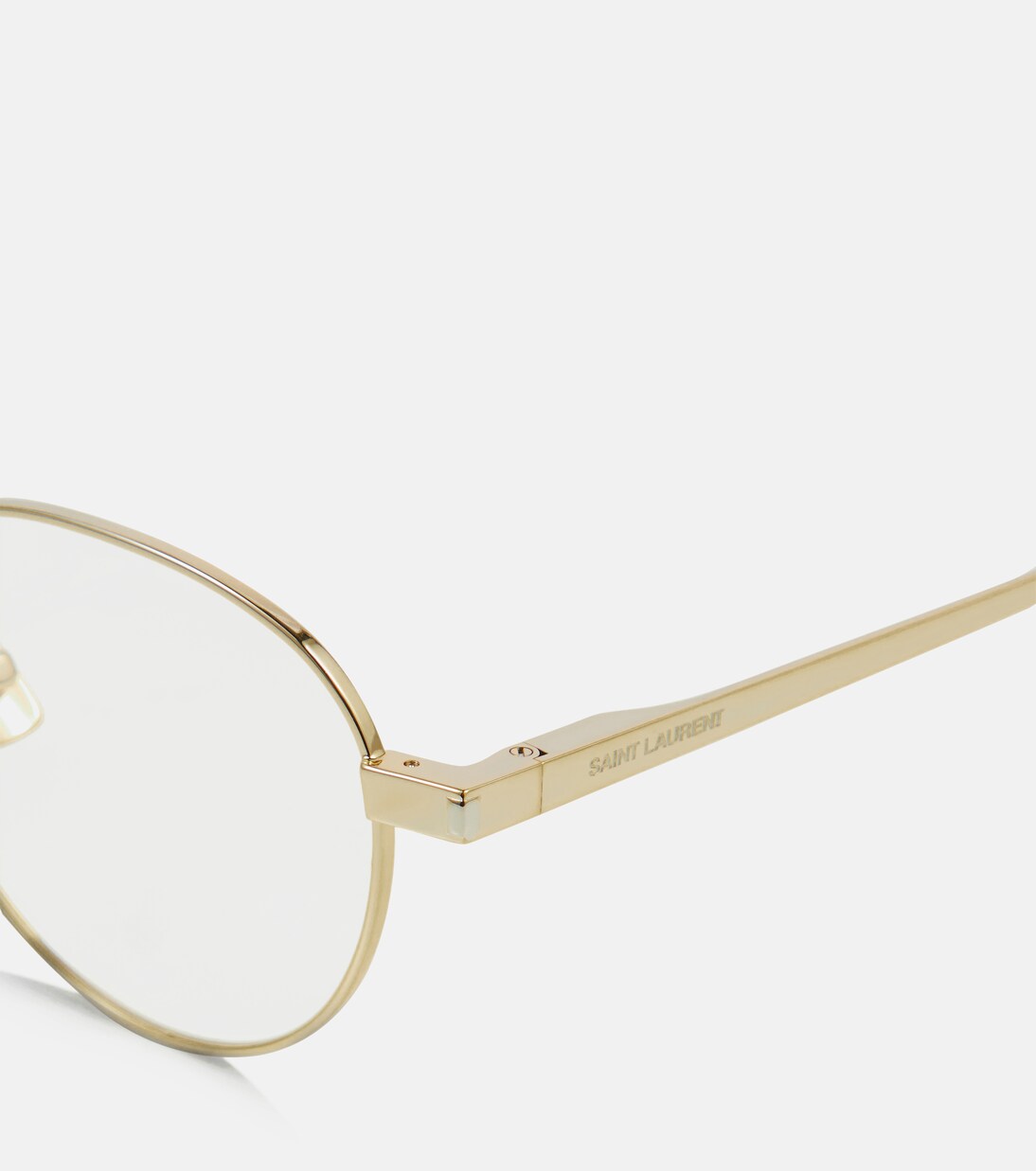 Occhiali rotondi in metallo | Saint Laurent