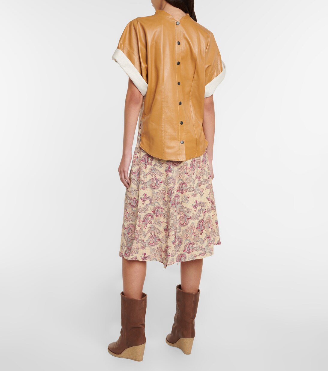 Top Baiao aus Leder | Isabel Marant