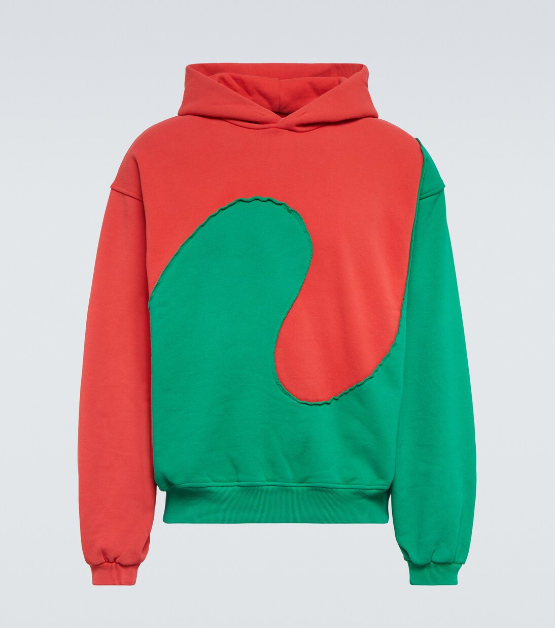 Felpa Wave in misto cotone con cappuccio | ERL