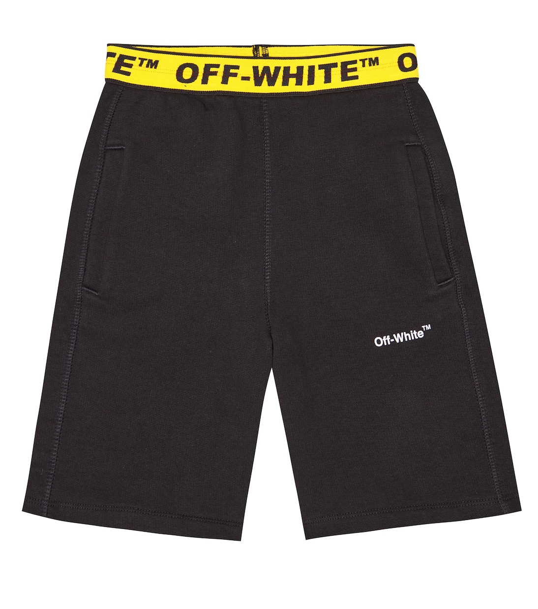 Shorts en jersey de algodón con logo | Off-White Kids