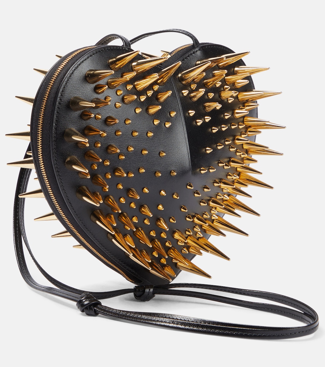 Sac Le Cœur en cuir à clous | Alaïa