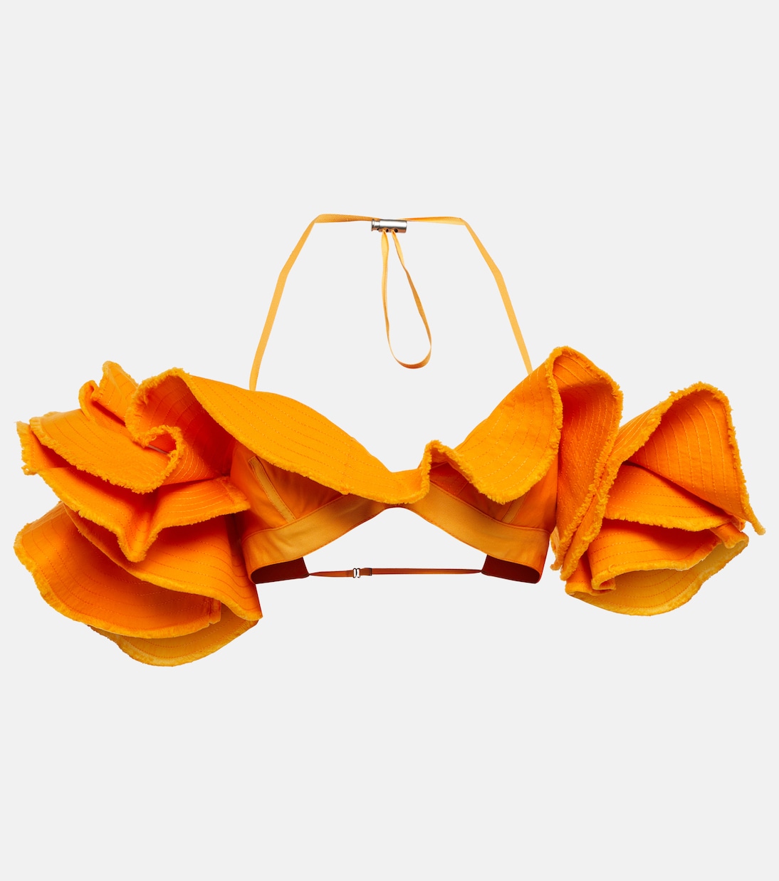 Top raccourci La Brassière Artichaut en coton | Jacquemus