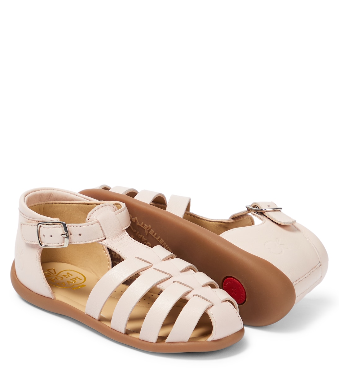 Sandali Stand Up Strap in pelle | Pom d'Api