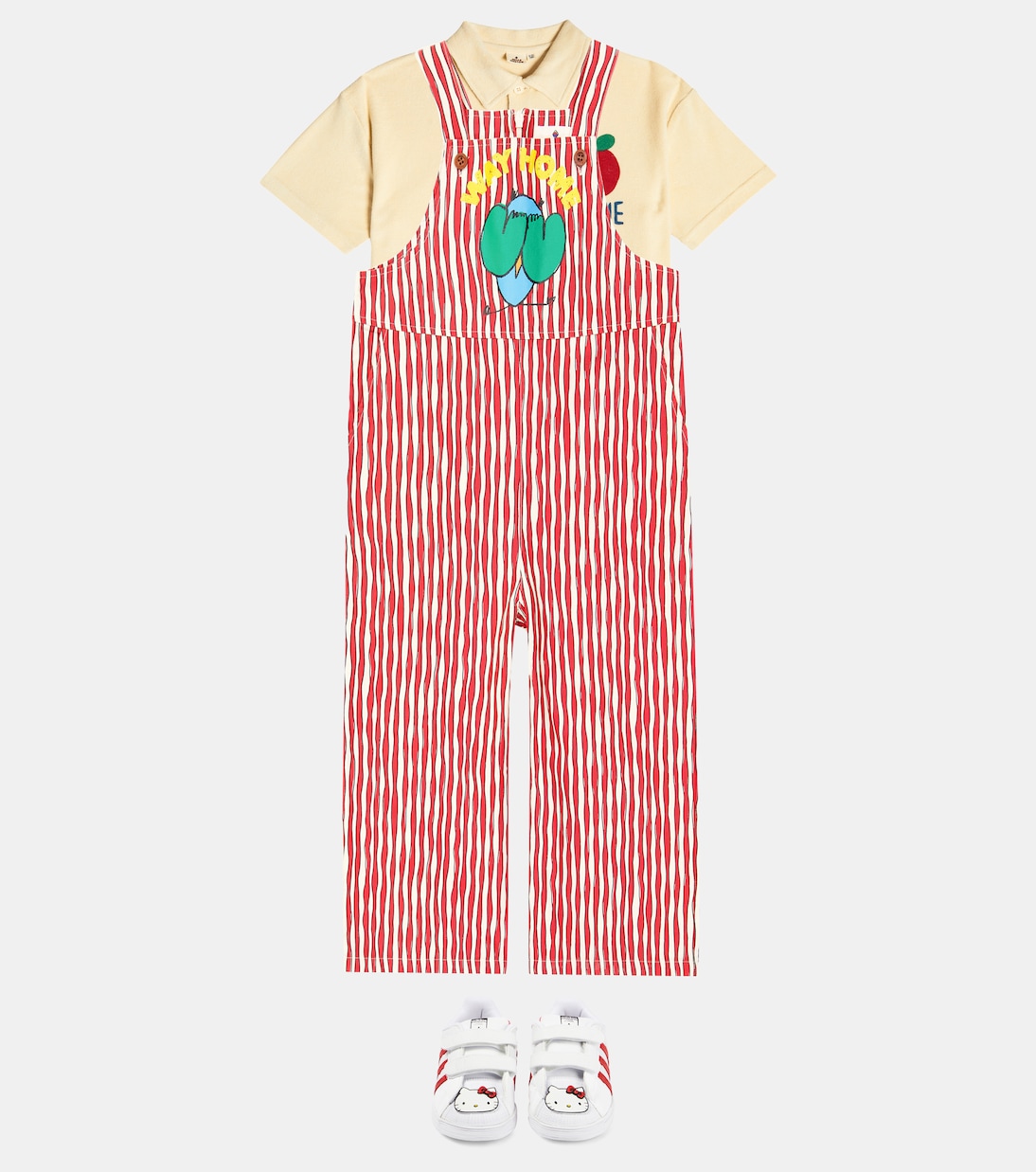 Polo in spugna con stampa | Jellymallow