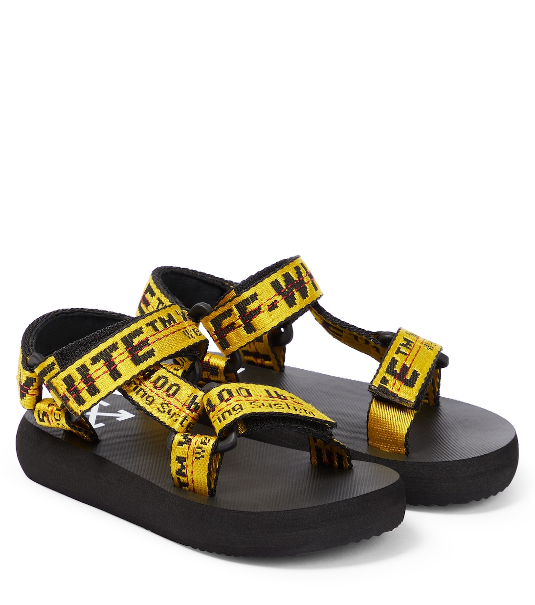 Sandales en jacquard à logo | Off-White Kids