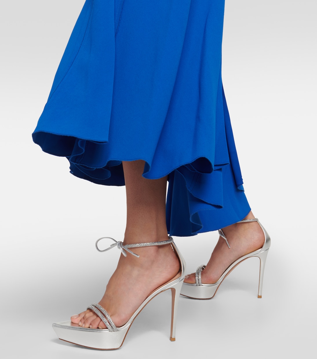 Burma embellished leather platform sandals | Gianvito Rossi