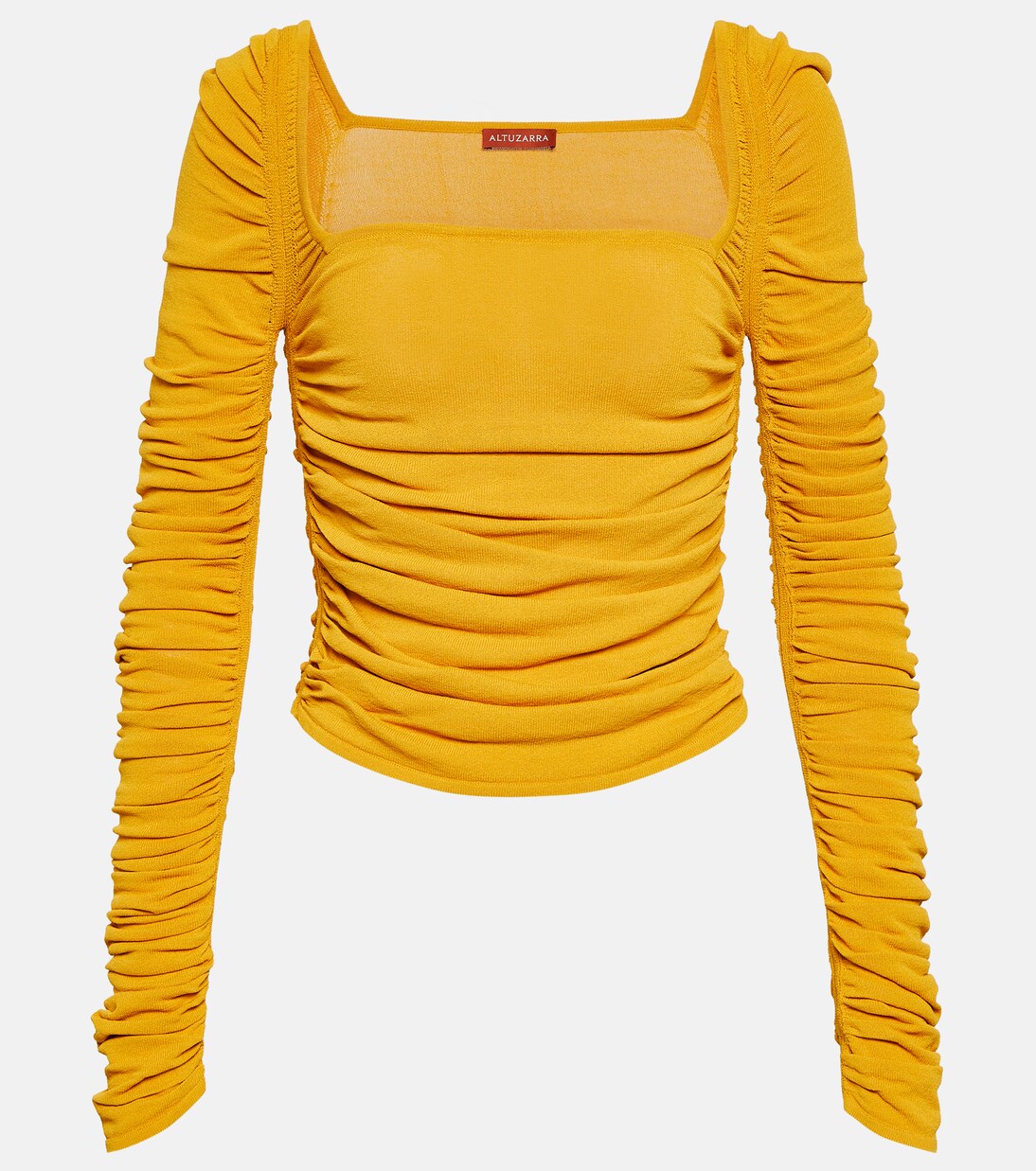 Top Asgard de jersey fruncido | Altuzarra