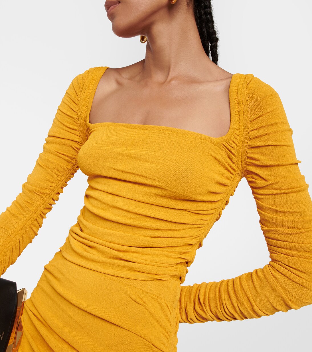 Top Asgard de jersey fruncido | Altuzarra