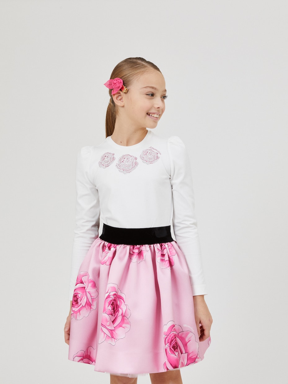 Jupe à fleurs | Monnalisa