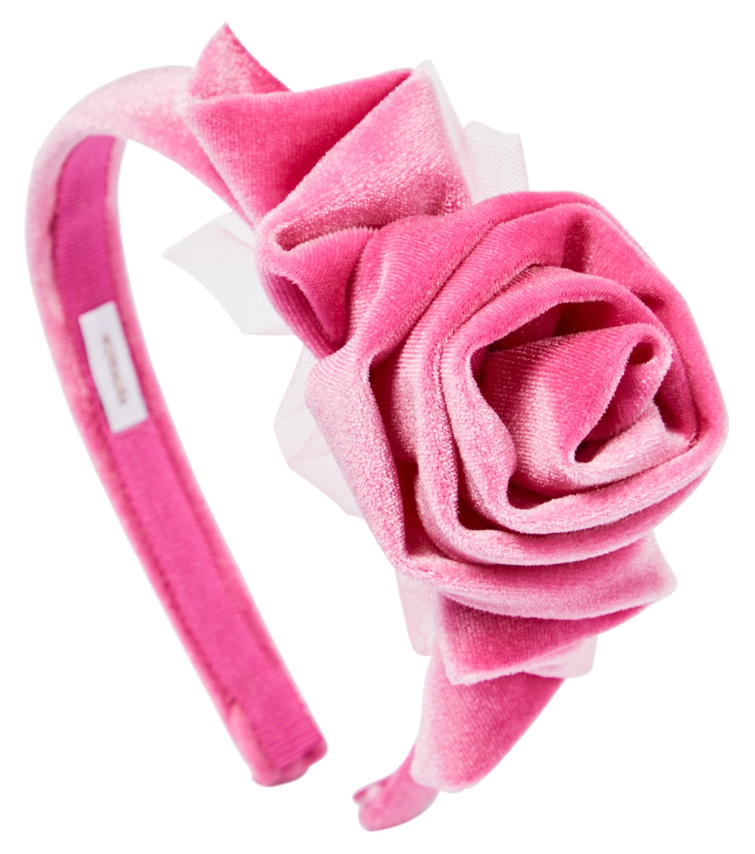 Fascia per capelli Rose in ciniglia | Monnalisa