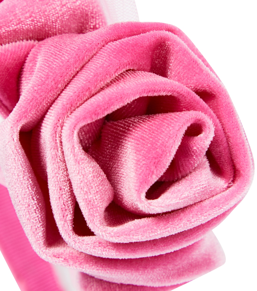 Fascia per capelli Rose in ciniglia | Monnalisa