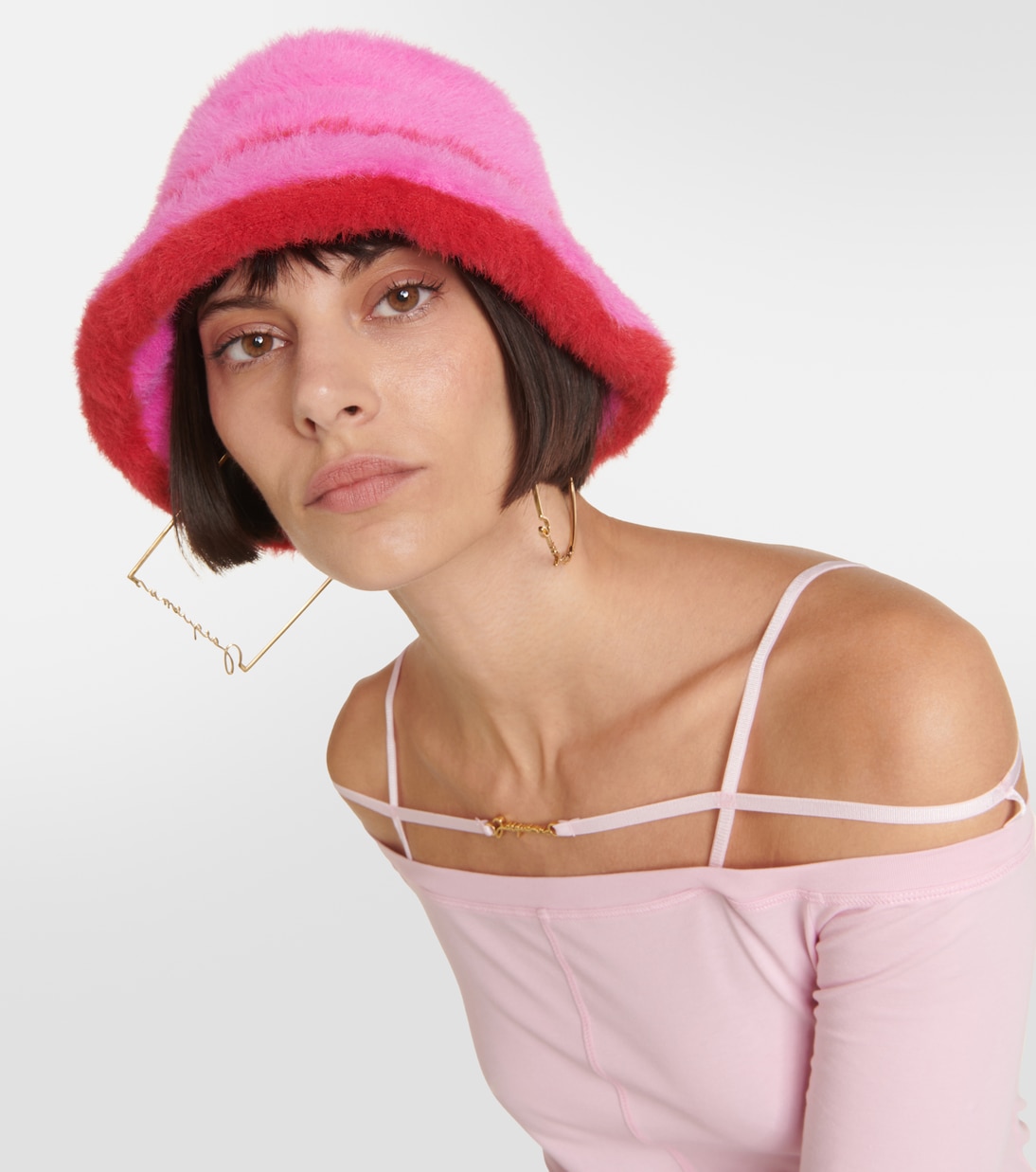 Cappello da pescatore Le Bob Neve | Jacquemus