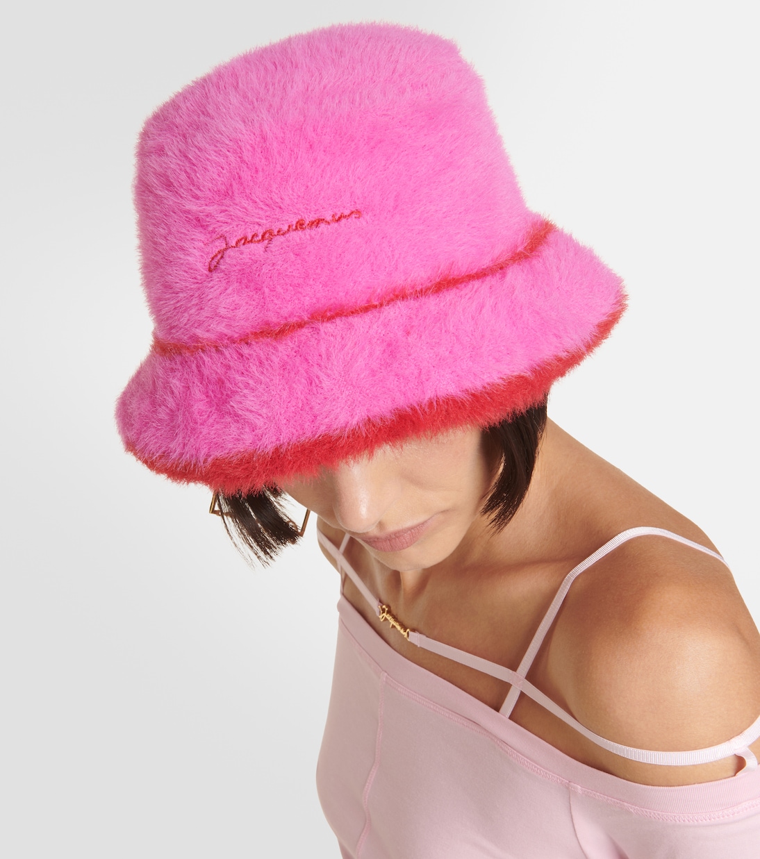 Cappello da pescatore Le Bob Neve | Jacquemus