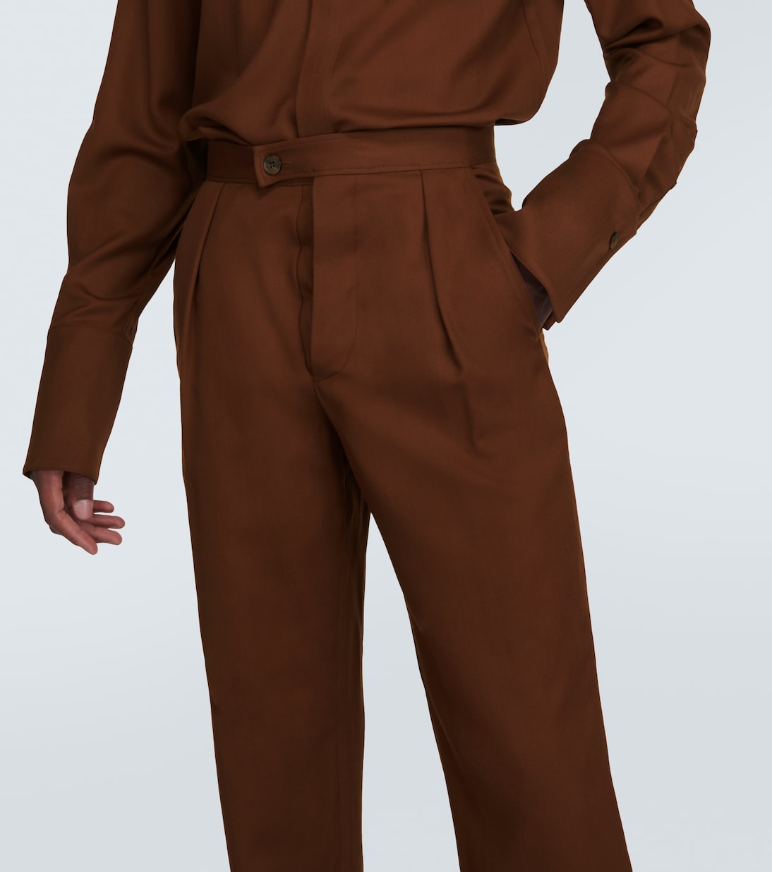 Pantalones de algodón y lino | King & Tuckfield