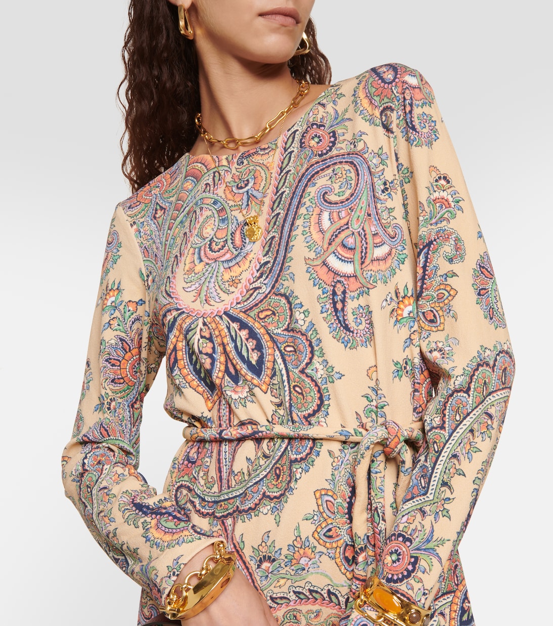 Minikleid mit Gürtel | Etro