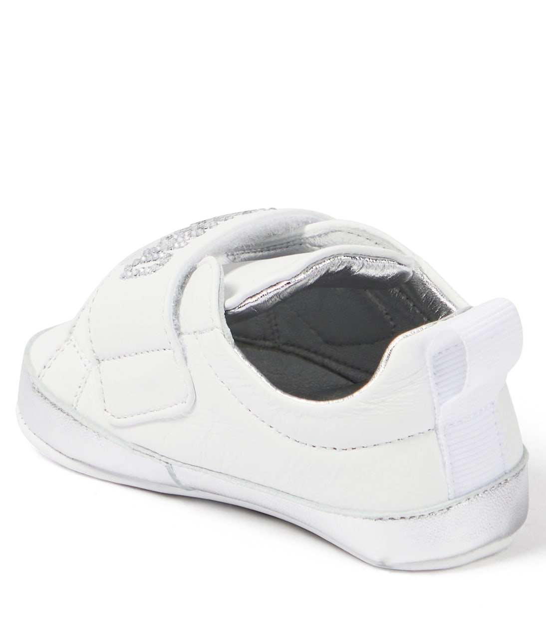 Bébé – Baskets en cuir à logo | Moschino Kids