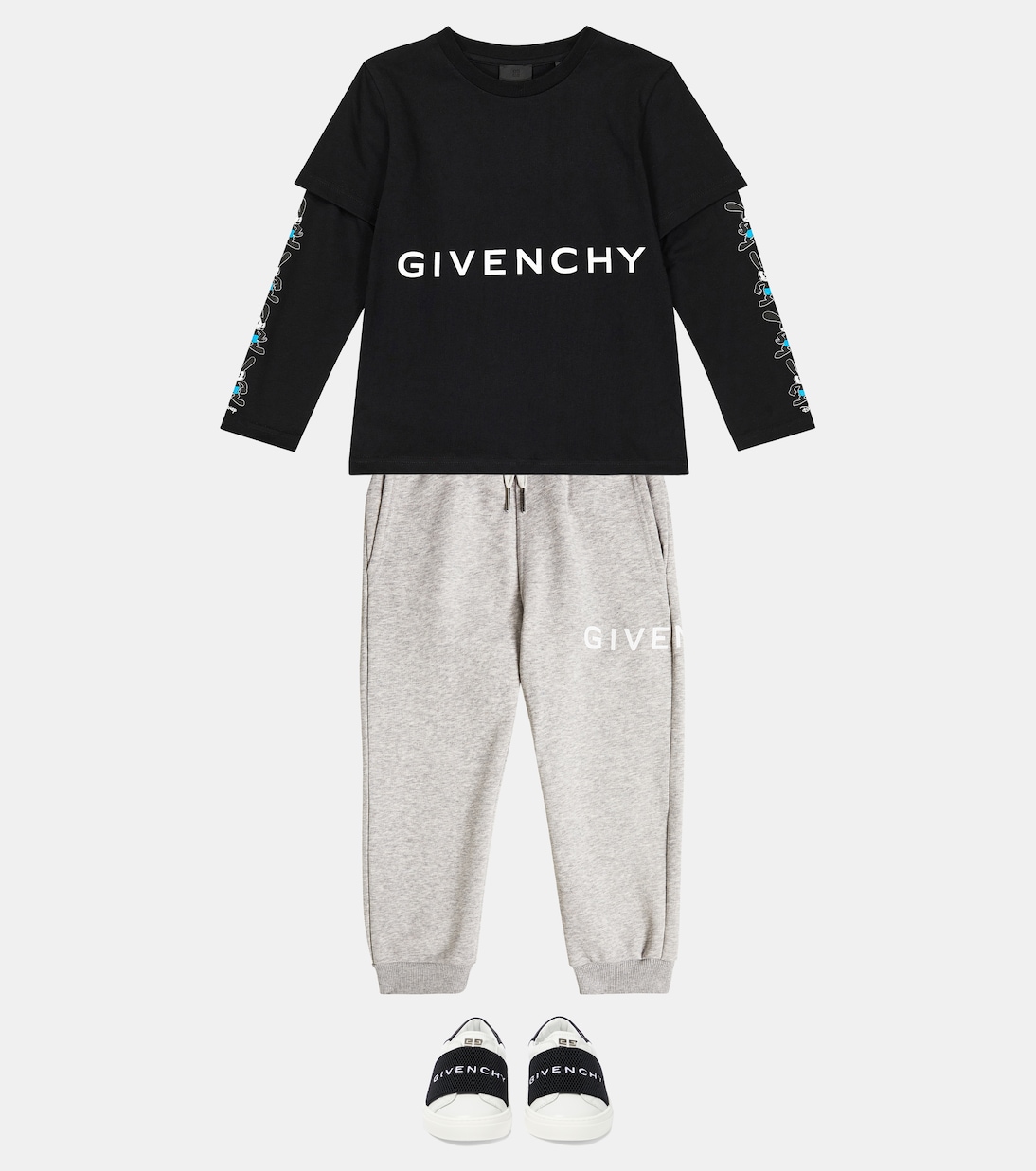 Camiseta de algodón con logo | Givenchy Kids