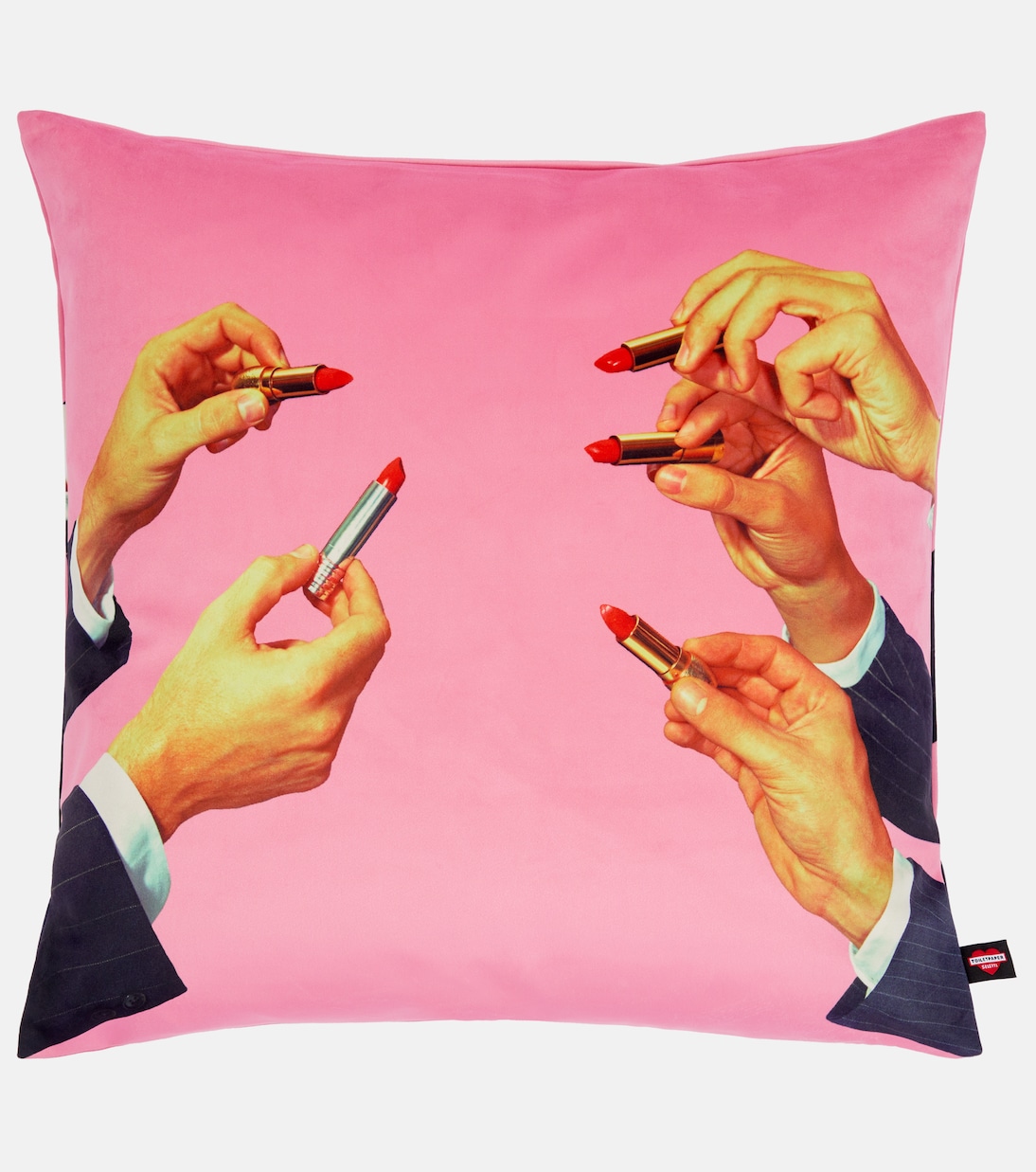 x Toiletpaper Lipsticks cushion | Seletti