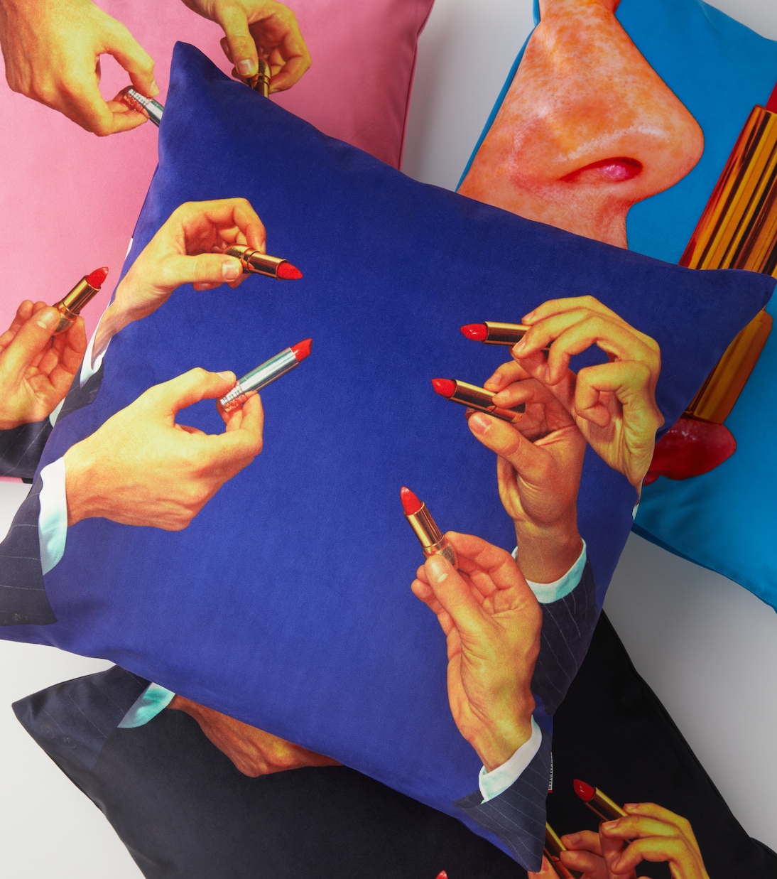 x Toiletpaper Lipsticks cushion | Seletti