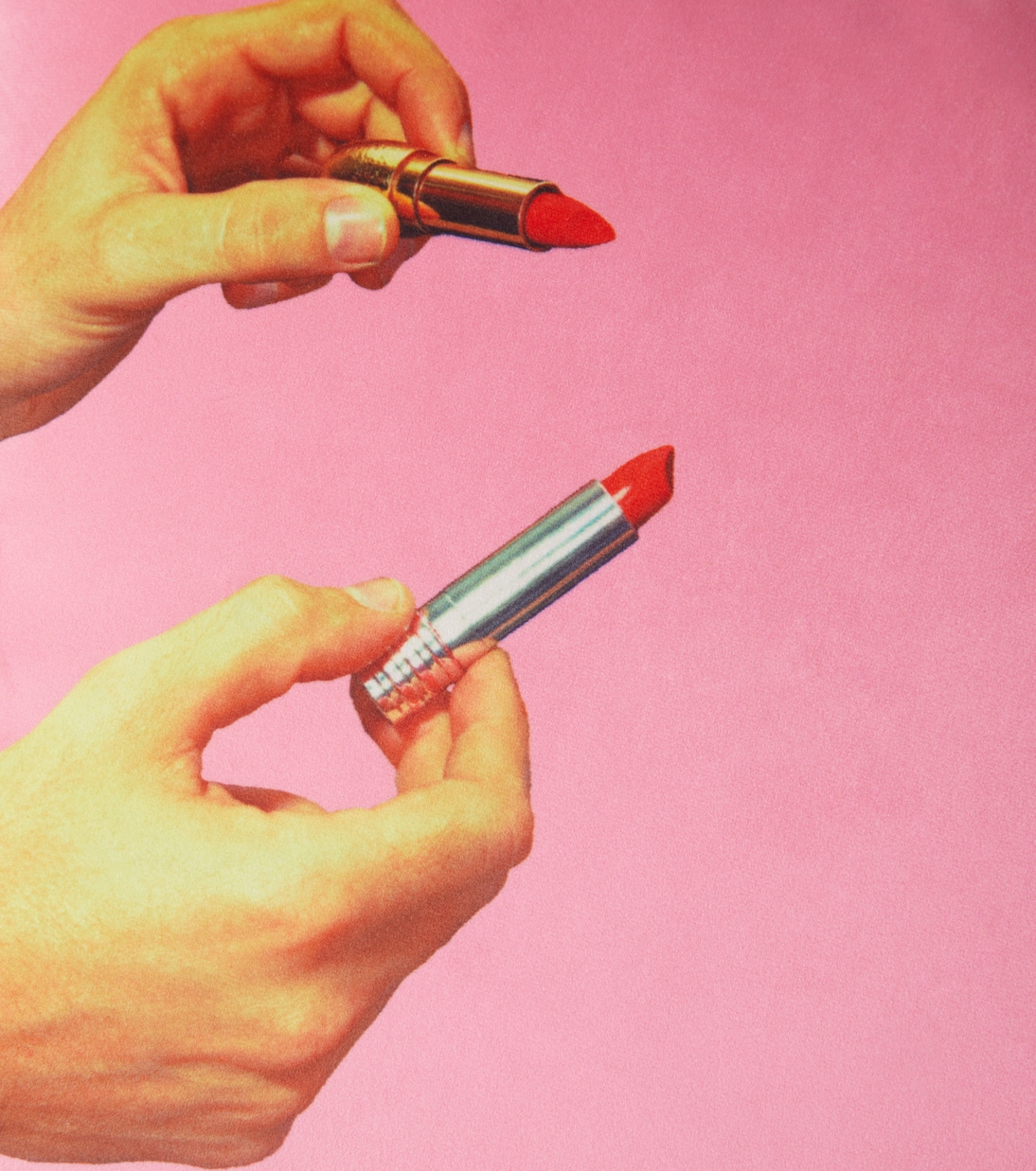 x Toiletpaper Lipsticks cushion | Seletti